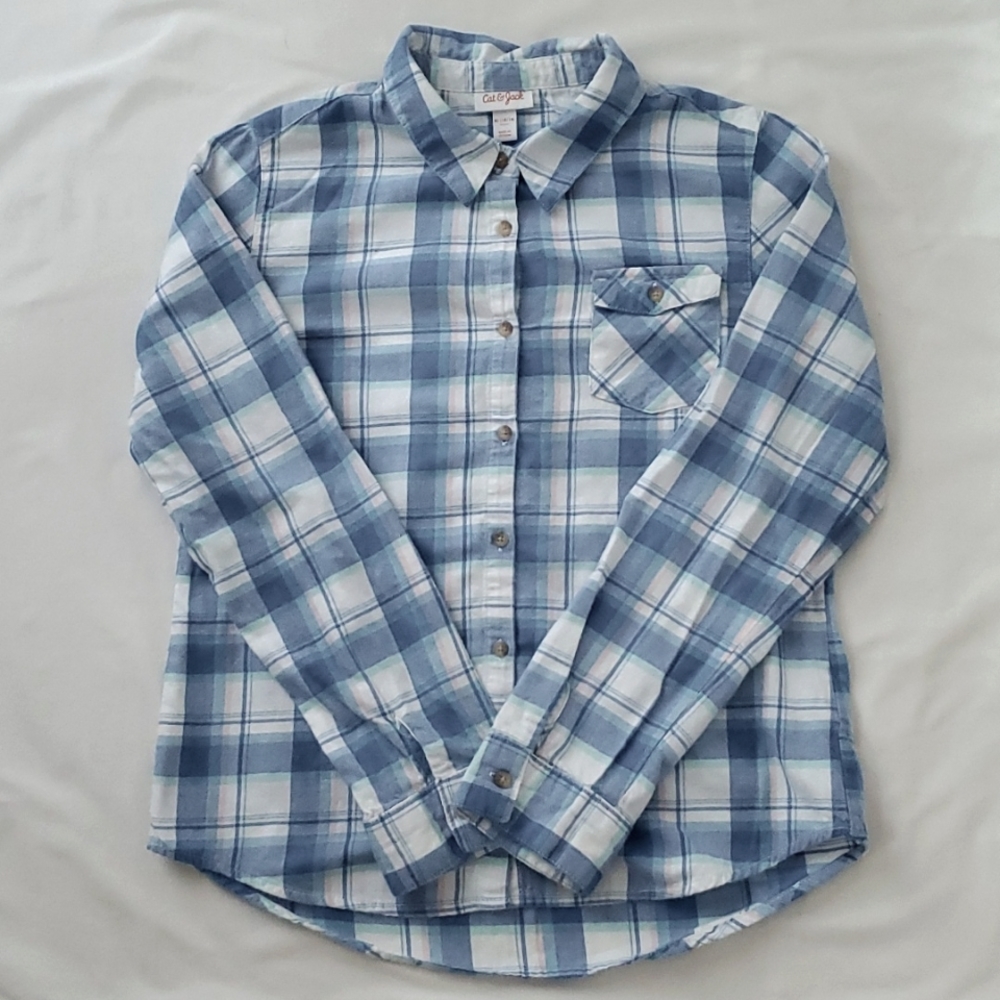 Cat & Jack button down shirt, Size 14/16